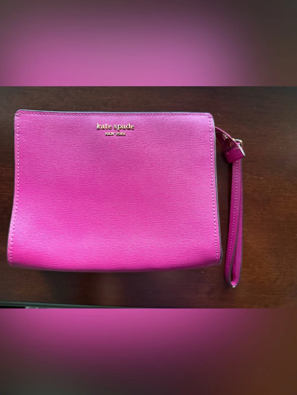 Kate Spade Wristlet Magenta
